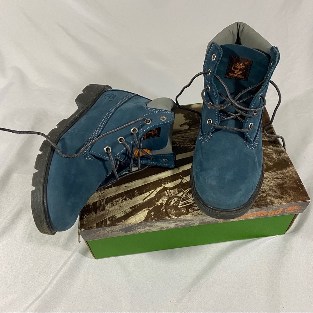 Classic Nubuck Waterproof China Blue Timberland